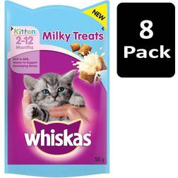 Whiskas Milky Treats for Kittens 8 55g Pouches