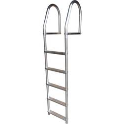 Dock Edge 2075-F Fixed Eco Weld Free Aluminum 5-Step Ladder