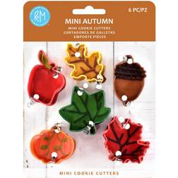 R&M International Mini Autumn Leaf Cookie Cutter