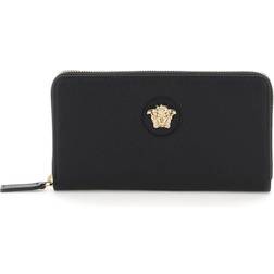 Versace La Medusa Continental Wallet - Black