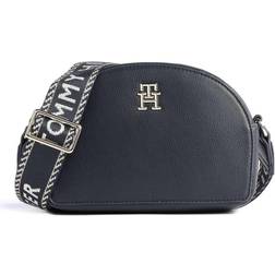 Tommy Hilfiger Elegant Blue Shoulder Bag with Logo Detail