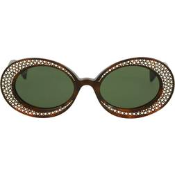Gucci Oval Diamante Acetate