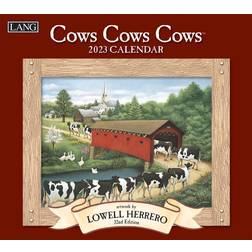 Lang Calendars Red Cows Cows' 12-Month 2023