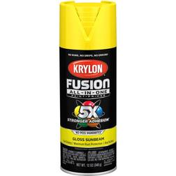 Krylon Acrylic Enamel Spray Paint: Sunbeam, Gloss, 12 oz Use on Spray Part #K02725007