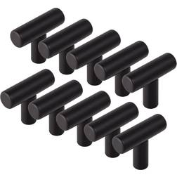 Design House 208074 T-Pull 1-9/16 Knob Pack Hardware Knobs Bar Matte