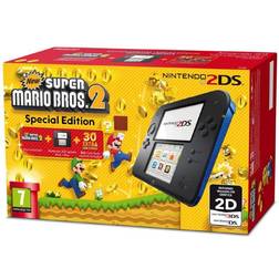 Nintendo 2ds Black Incl. New Super Mario Bros 2