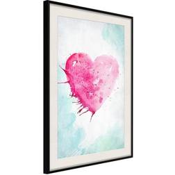 Artgeist Affisch Watercolour Heart 30x45 Poster