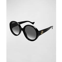 Gucci GG 1256S 001, ROUND Sunglasses, FEMALE, available