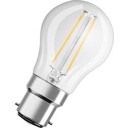 Osram Ampoule LED Sphérique clair filament 2,5W=25 B22 chaud