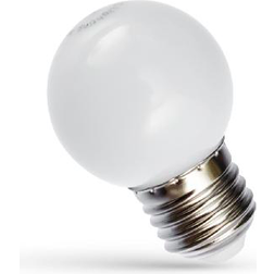 LED G45 E27 230V 1W VIT PVC Spectrum