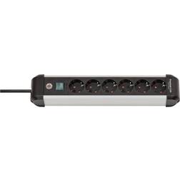 Brennenstuhl 1391030600 Power strip switch) Silver-black PG connector 1 pc(s)