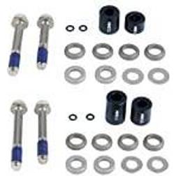 Sram Post Mount Adaptor 10s Spacer Set Black,Silver