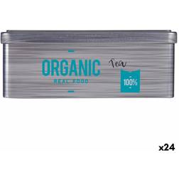 Kinvara Per Infusioni Organic Tea Grigio Latta 11 x 7.1 x 18 cm (24 Unità) Scatola da tè