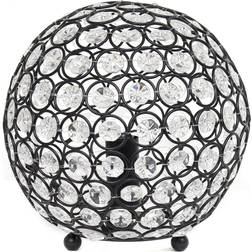 Lalia Home 8 Contemporary Crystal Table Lamp