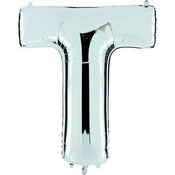 Grabo Kirjainilmapallo Hopea Metallic T
