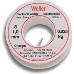 Weller Estaño Sin Plomo 1mm 100gr