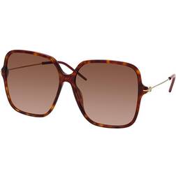 Gucci GG1267S HAVANA/BROWN SHADED 60/15/145
