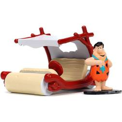 Jada Flintmobile avec Fred Flintstone 1:32 Hollywood Ride