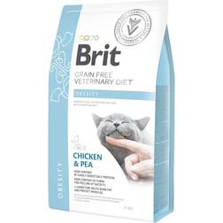 Brit Veterinary Diet Cat Obesity Grain Free Chicken & Pea