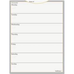 At-A-Glance AW503028 WallMates Self-Adhesive Erase Weekly Planning Surface