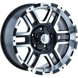 Ion Machined Matte Black Wheel 179-2983B