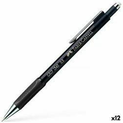 Faber-Castell Pencil Lead Holder Portamine Grip 1345 Black 0,5 mm (12 Units)