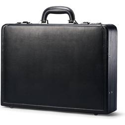 Samsonite Classic Leather Attache, Black