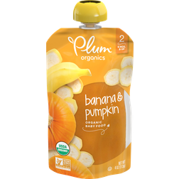 Plum Organics Banana & Pumpkin Baby Food 4oz