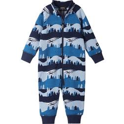 Reima Kid's Myytti Fleece Overall - Navy