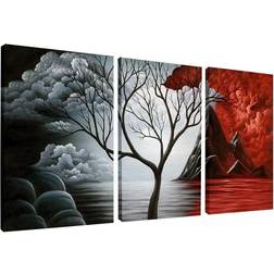 Art Deco Wall Decor 40.6x30.5cm 3pcs