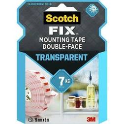3M Scotch-Fix transparent mont. tape 19mm