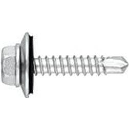 Lemvigh-Müller bimetal boreskrue 6-kt hoved silver ruspert
