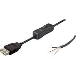 BKL Electronic USB-stik Tilslutning, lige 10080120