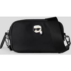 Karl Lagerfeld Bolso de hombro 'Ikonik 2.0' negro blanco One Size