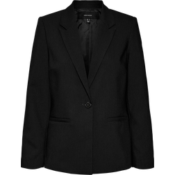 Vero Moda Blazer classique Slim Fit Col À revers - Noir