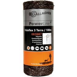 Gallagher Faden Vidoflex Powerline Marron
