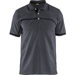 Blåkläder Polo Shirt - Mittelgrau/Schwarz