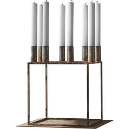 Audo Copenhagen Kubus 8 Limited Edition Raw Candelabro 30cm