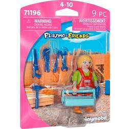 Playmobil Playmo-Friends Håndværker 71196 9 Dele OneSize Legetøjsfigur