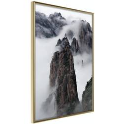 Artgeist Affisch Rocks Clouds Poster