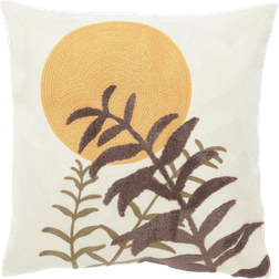 Svanefors Zen Kuddöverdrag Gul, Brun (45x45cm)