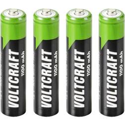 Voltcraft HR03 Oplaadbare AAA Batterij 1100 mAh 4 stuk