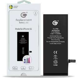 G-SP iPhone 6S Batteri Kit Black