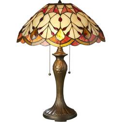 Design Toscano Flowing Buds Tiffany-Style Table Lamp