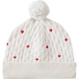 Tartine et Chocolat Printed Beanie - White