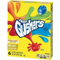 Fruit Gushers Tropical Flavor 136g 6pcs