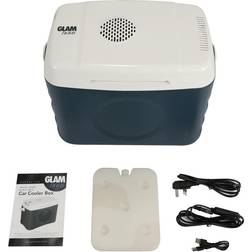 GlamHaus 22L Portable Electric Cooler Box Black