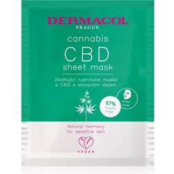 Dermacol Cannabis Masque Tissu Hydratant Et Apaisant 1 pcs