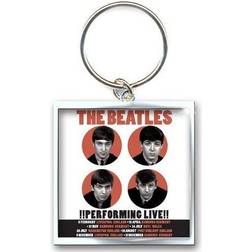 The Beatles Keychain: 1962 Performing Live Photo-print