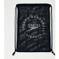 Speedo Bolsa Classic Printed Mesh negro blanco Black/White